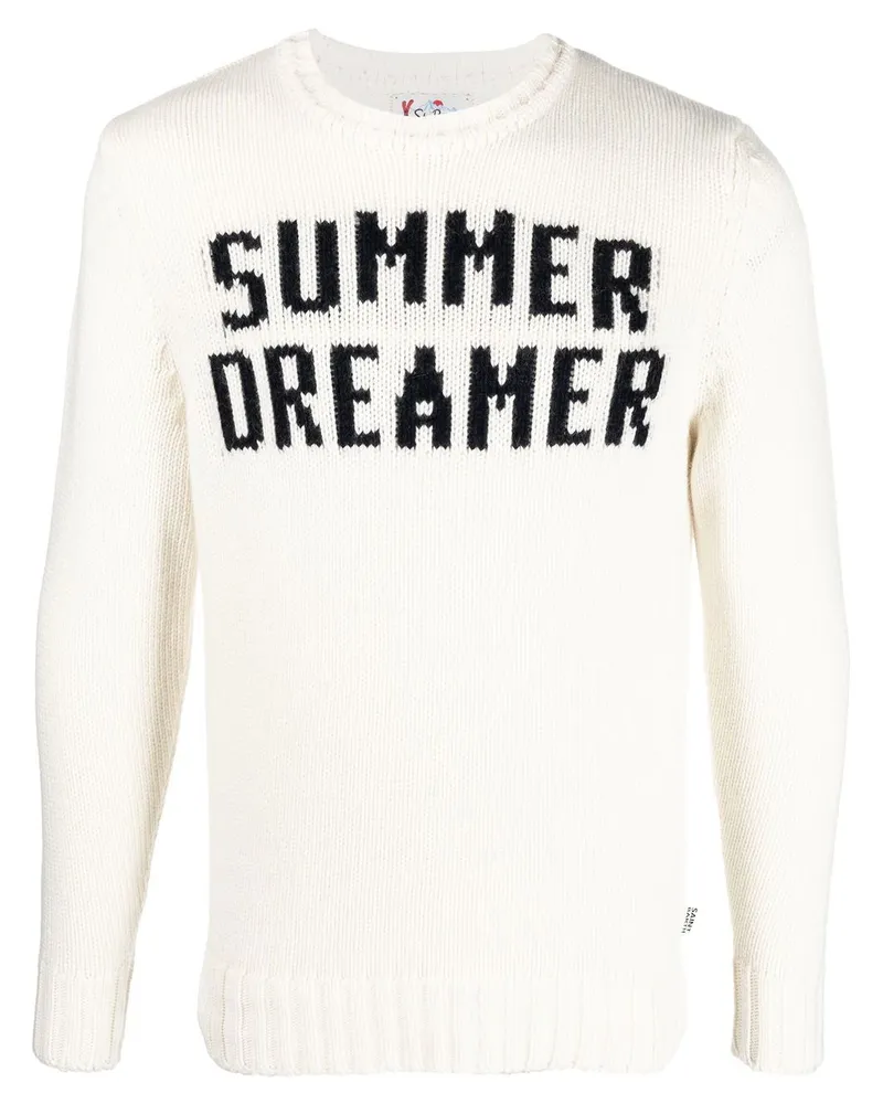 MC2 Saint Barth Pullover mit Intarsienmuster - Nude Nude