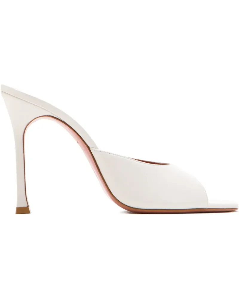 Amina Muaddi Alexa Sandalen - Weiß Weiß