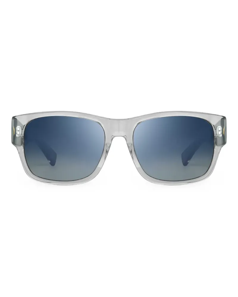 Bugatti rectangle-frame sunglasses - Grau Grau