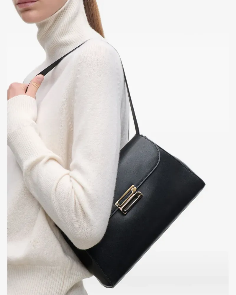 Victoria Beckham Dorian Trapeze Schultertasche - Schwarz Schwarz