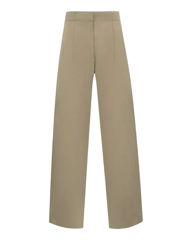The Row pleated trousers - Nude Nude