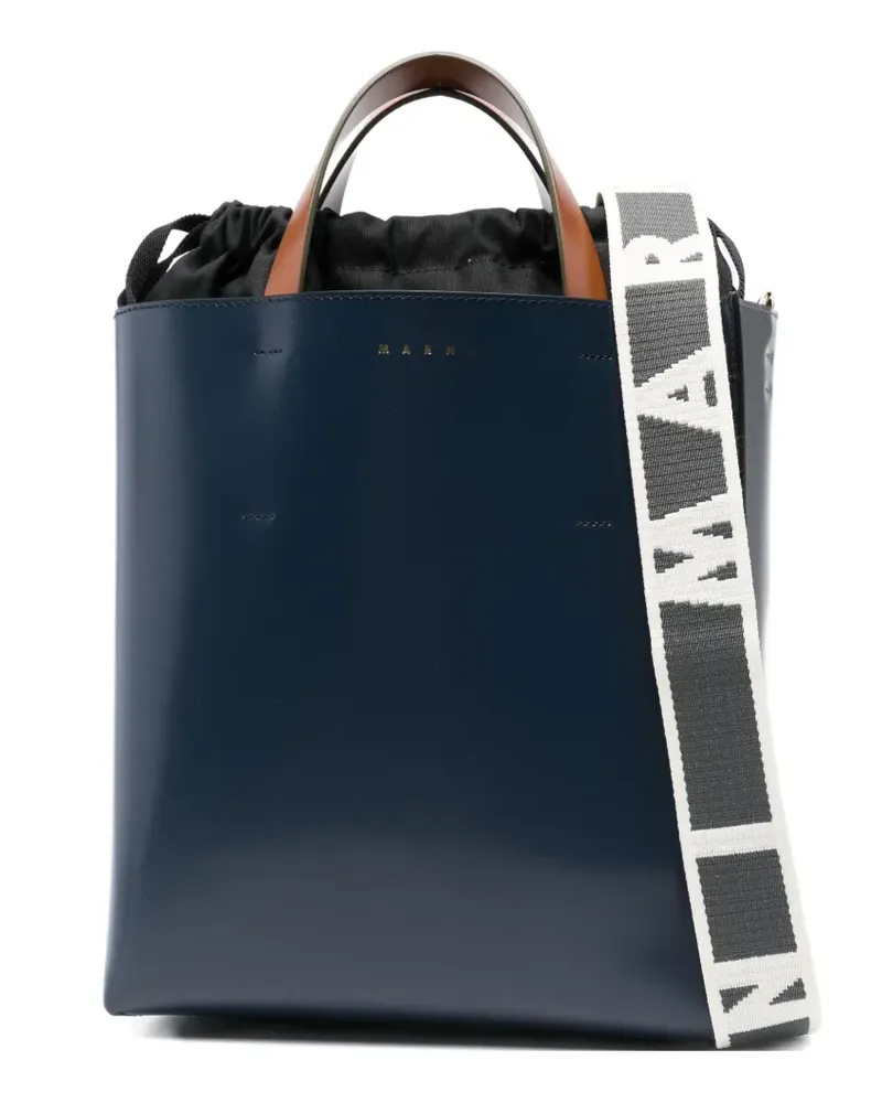 Marni Museo Shopper - Blau Blau