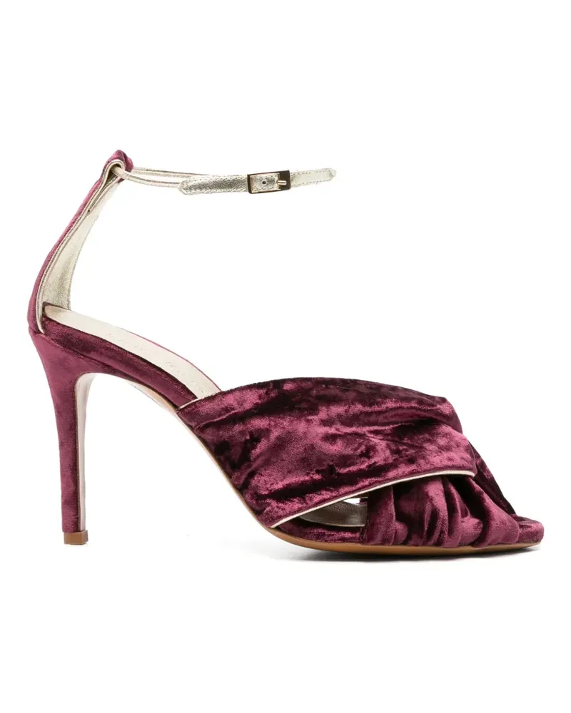 forte_forte Sandalen mit überkreuzten Riemen - Violett Violett