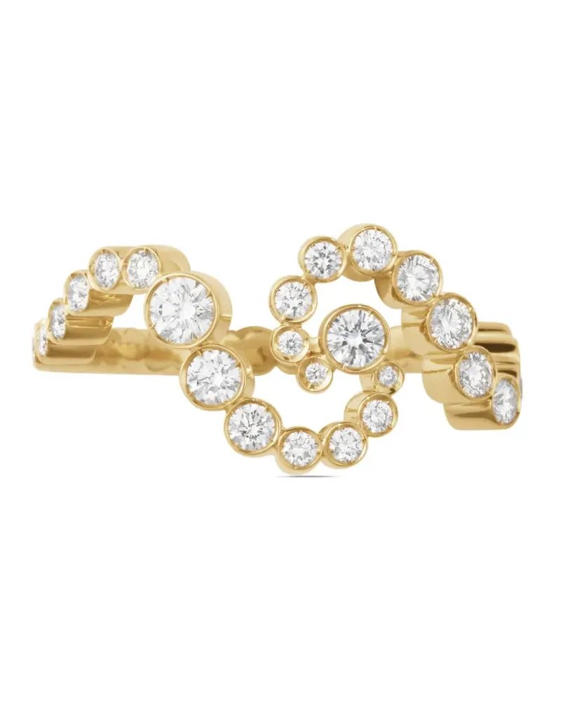 Sophie Bille Brahe 18kt Ensemble De Ciel Gelbgoldring mit Diamanten Gold