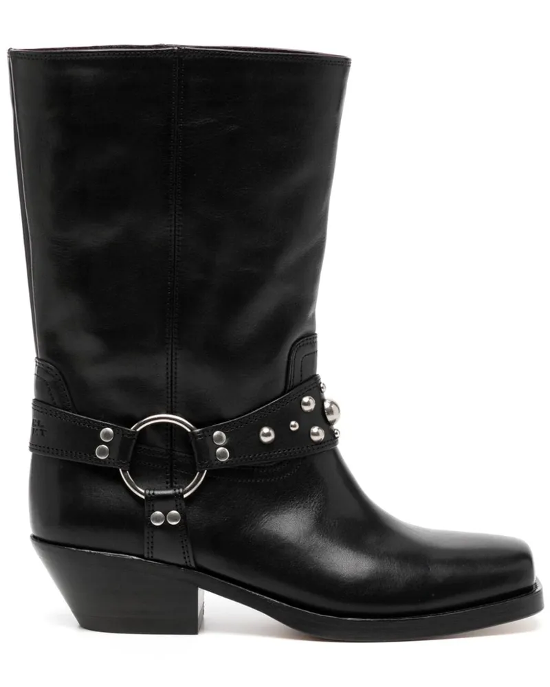 Isabel Marant Antya Stiefel 45mm - Schwarz Schwarz