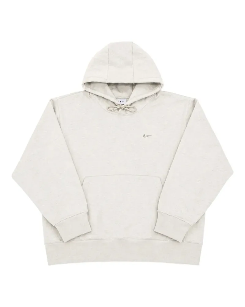 Nike Hoodie mit Logo-Stickerei - Grau Grau