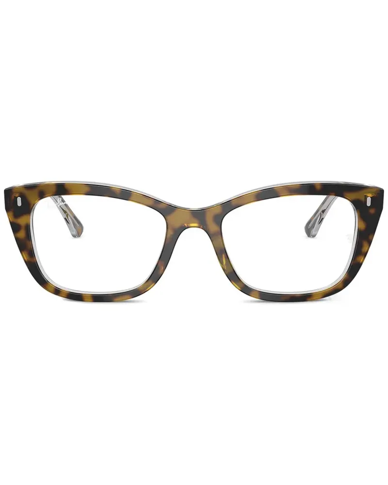 Ray Ban RB5433 Cat-Eye-Brille - Braun Braun