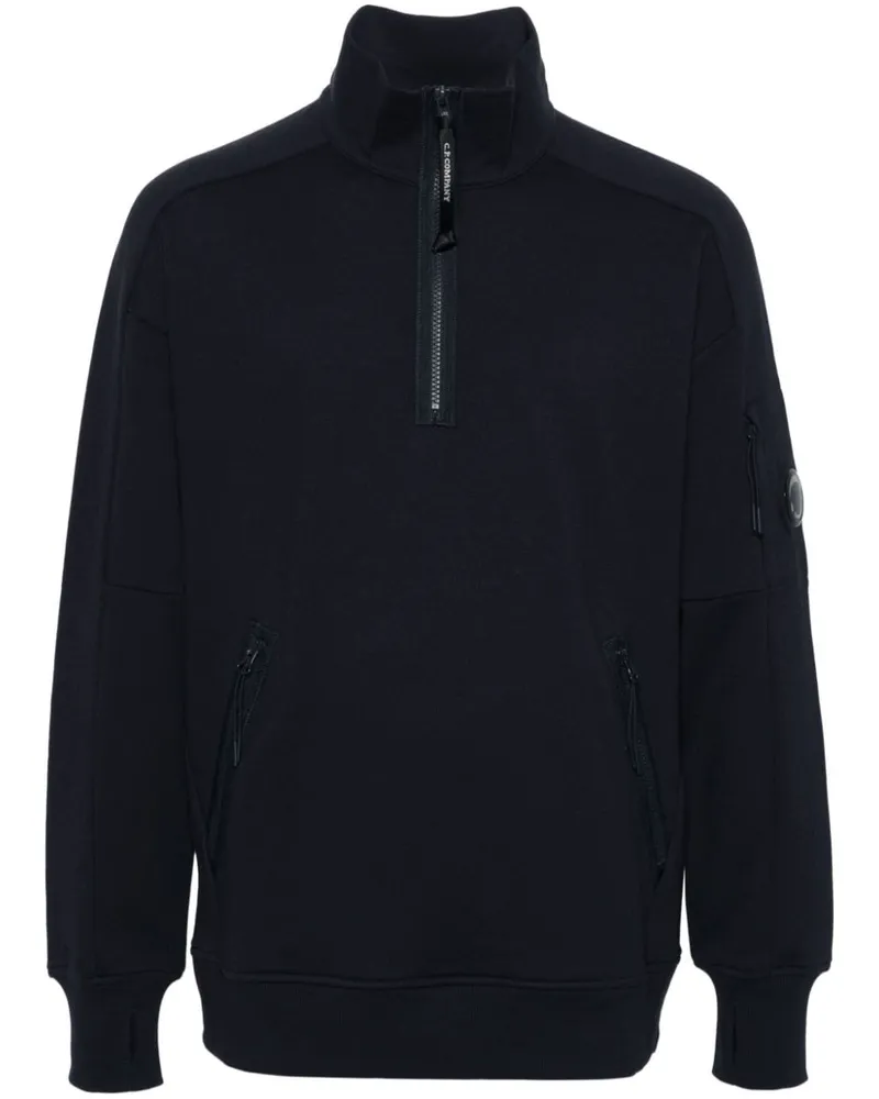 C.P. Company Sweatshirt aus Fleece - Blau Blau