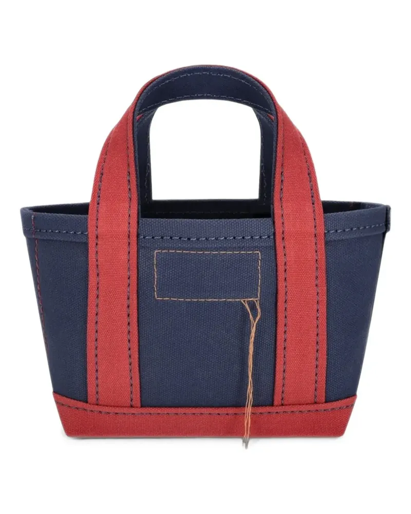 Fortela mini Aly canvas tote bag - Blau Blau