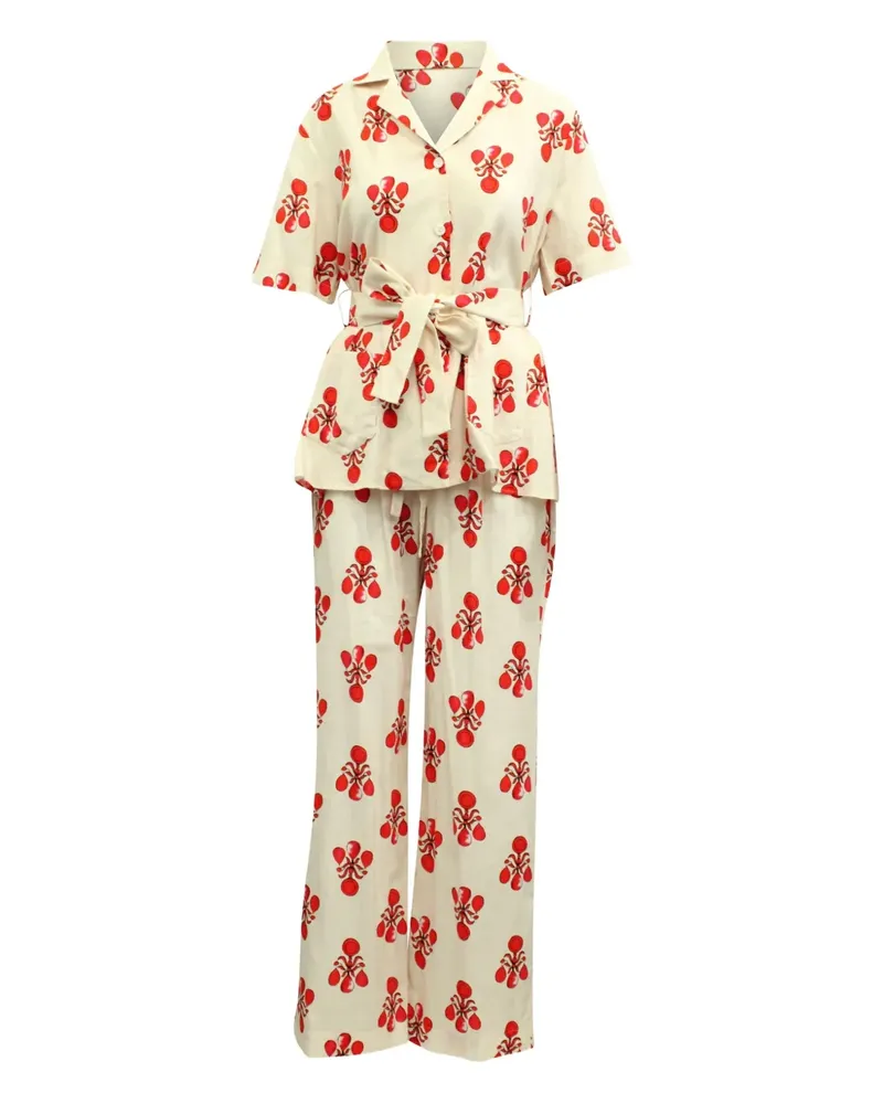 EMILIA WICKSTEAD Fifi trousers set - Rot Rot
