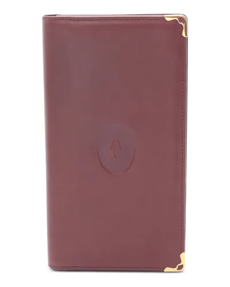 Cartier bi-fold leather wallet - Rot Rot