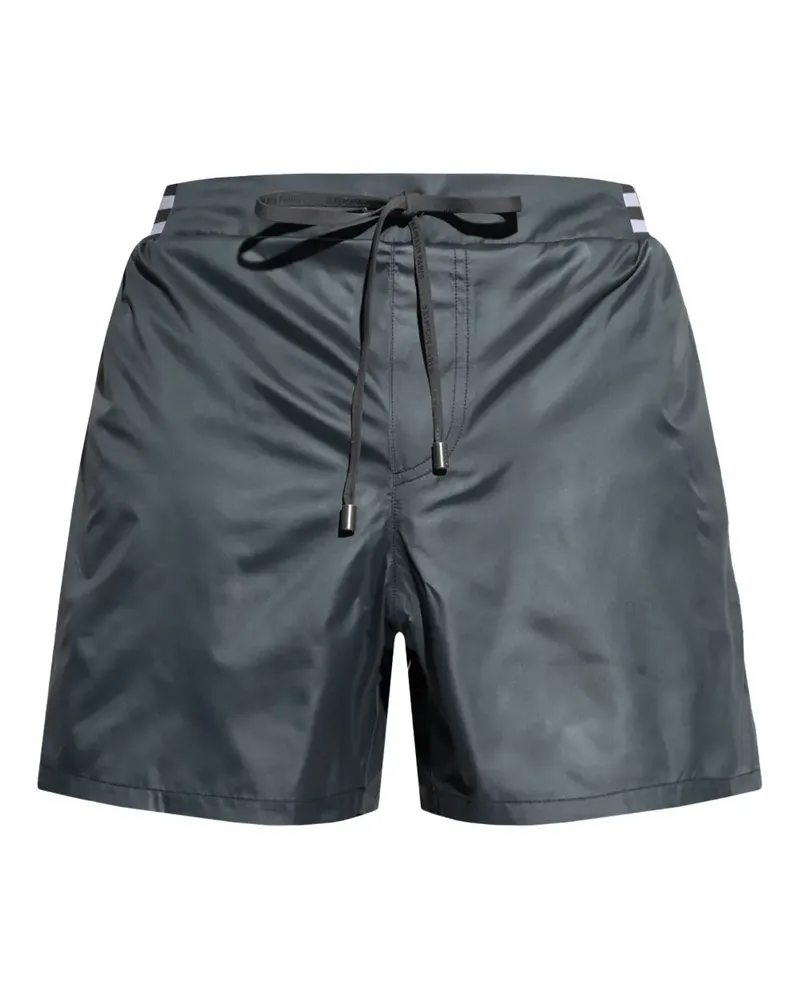 Balmain Badeshorts mit Streifendetail - Grau Grau