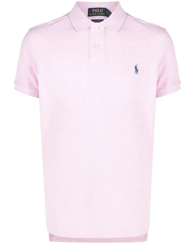Ralph Lauren Poloshirt mit Logo-Stickerei - Rosa Rosa