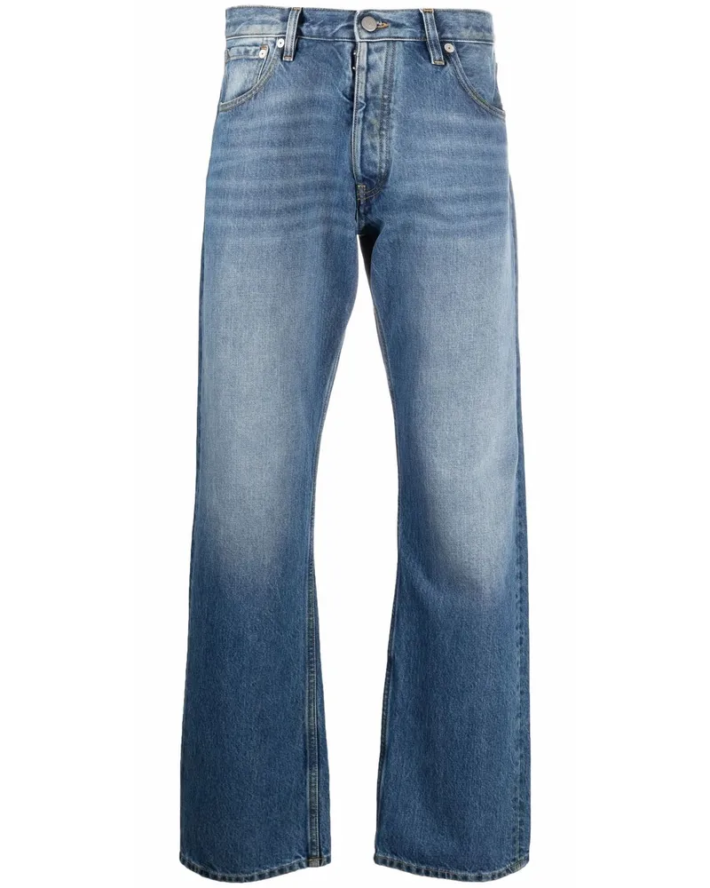 Maison Margiela Jeans mit geradem Schnitt Blau