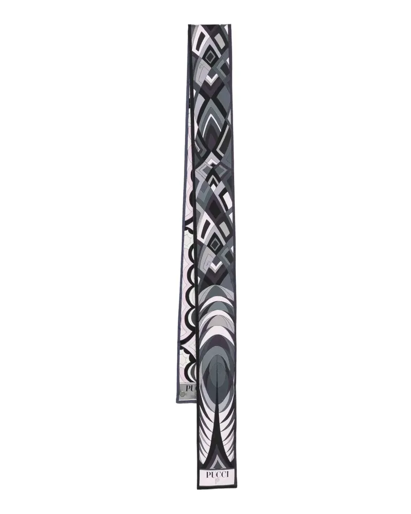Emilio Pucci printed scarf - Schwarz Schwarz
