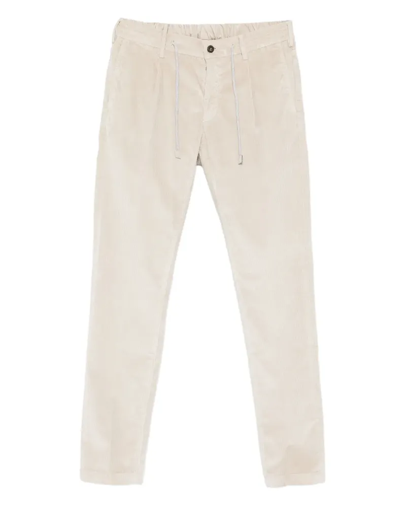 Eleventy Cordhose mit Kordelzug - Nude Nude