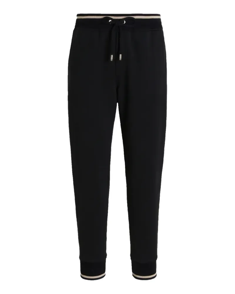 Dolce & Gabbana Jogginghose aus Baumwolle mit Stickerei - Blau Blau