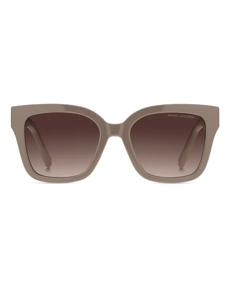 Marc Jacobs square sunglasses - Nude Nude