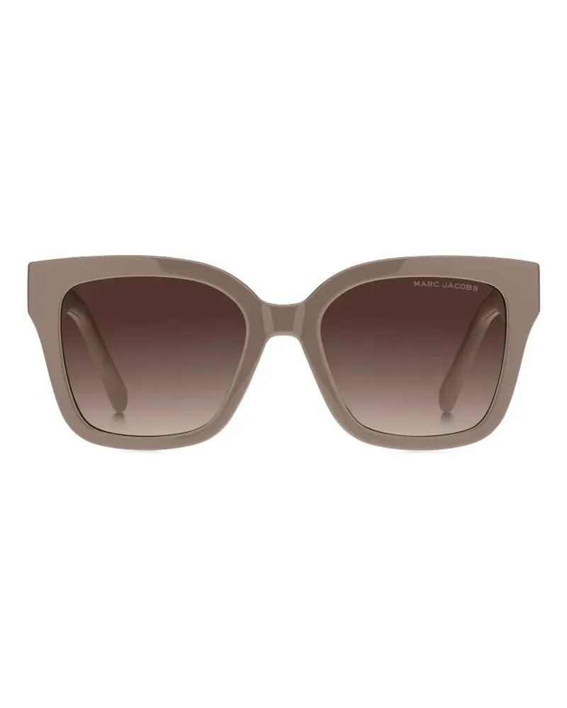 Marc Jacobs square sunglasses - Nude Nude
