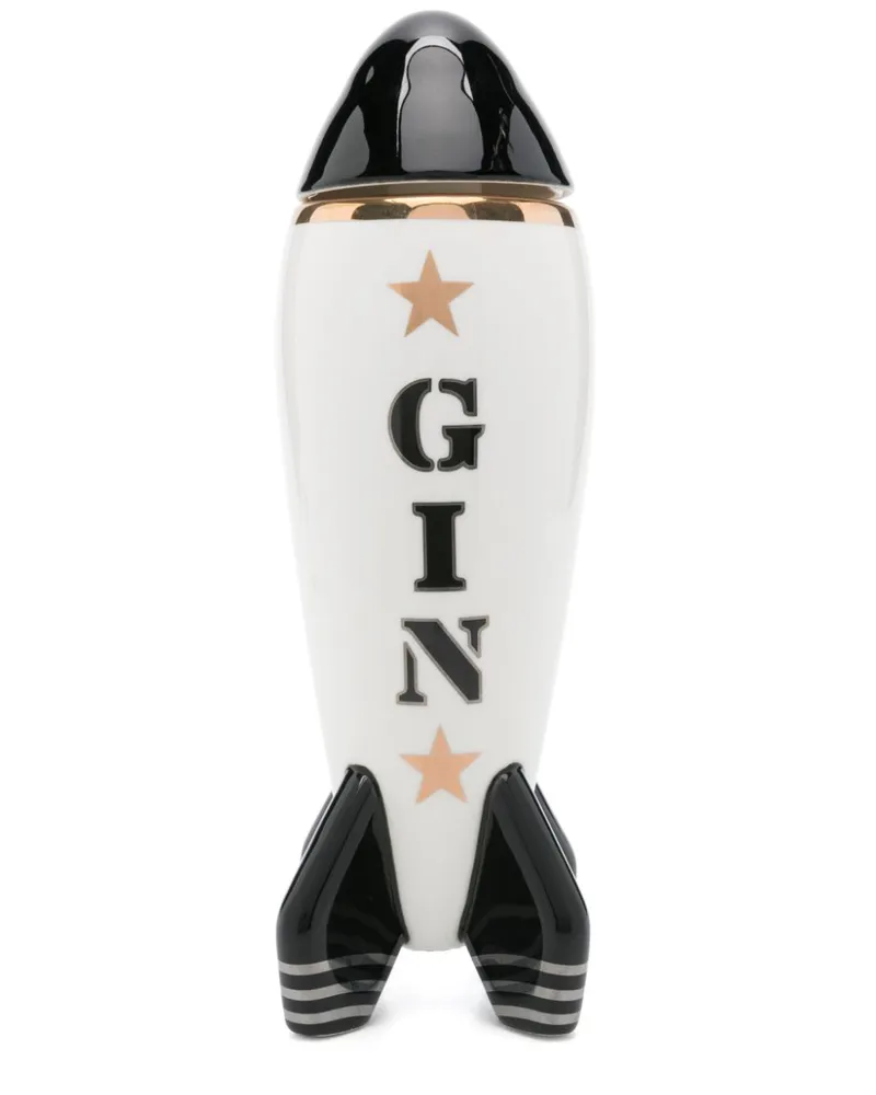 Jonathan Adler Rocket Dekanter - Weiß Weiß