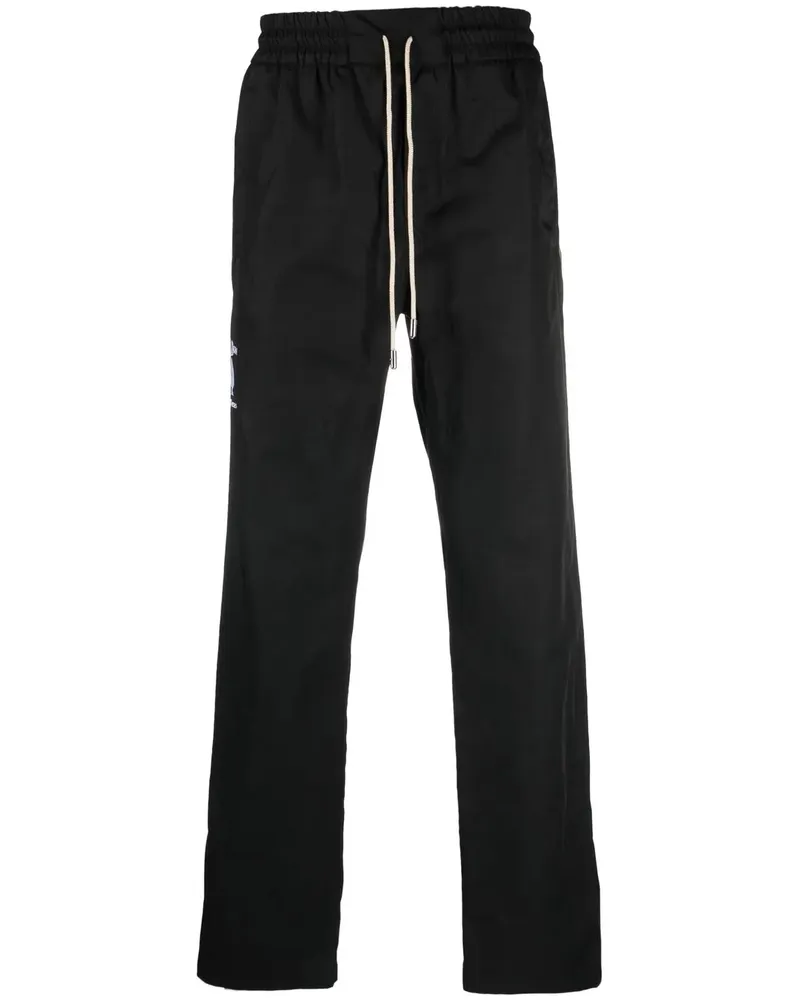 JUST DON Jogginghose mit Logo-Stickerei - Schwarz Schwarz