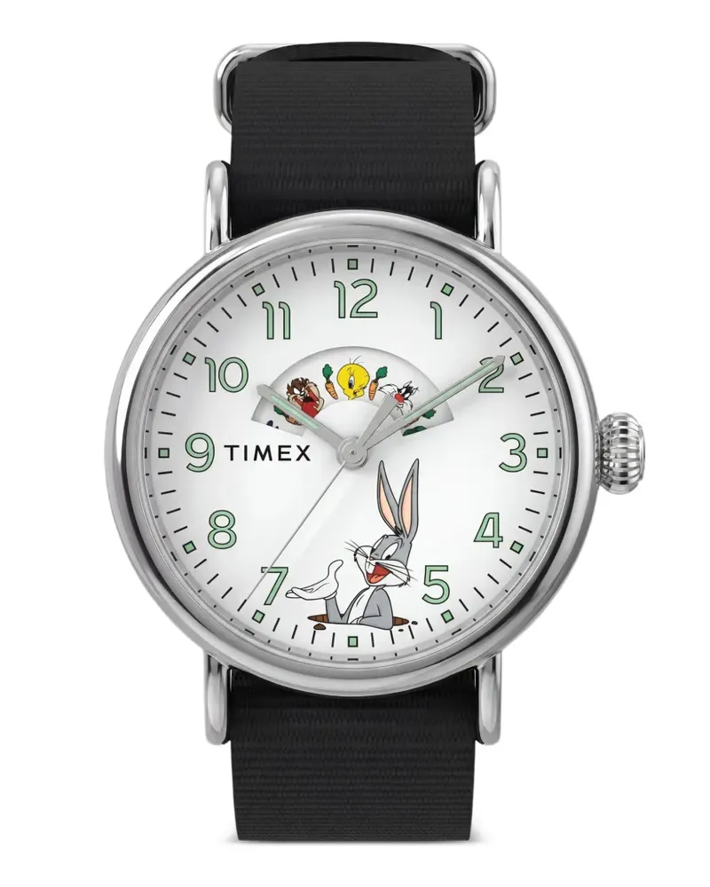 Timex x Looney Tunes Bugs and Friends Armbanduhr 40mm - Weiß Weiß