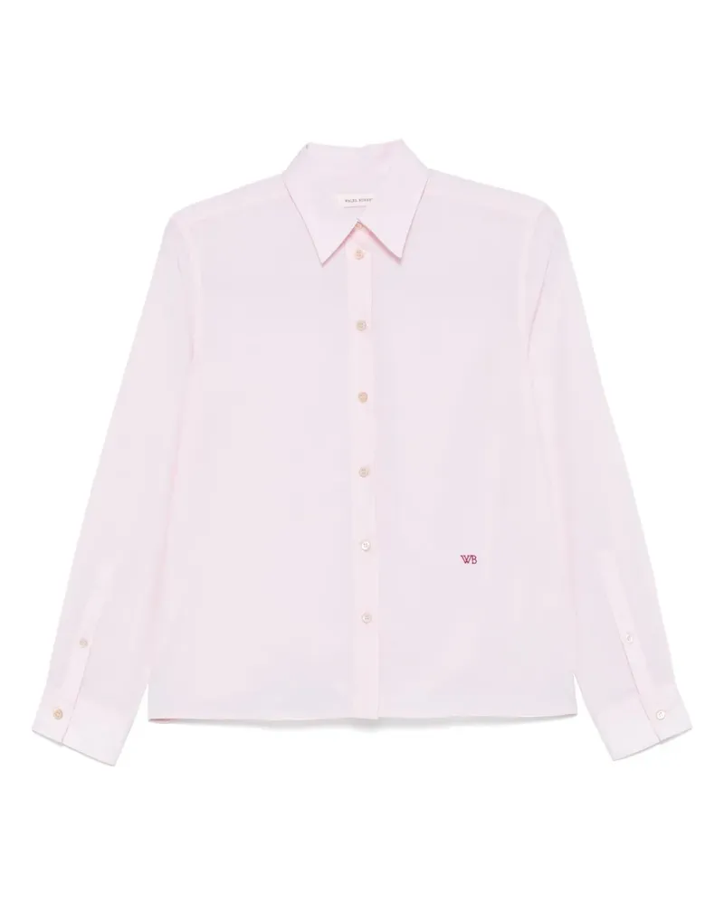 Wales Bonner Lotus Hemd - Rosa Rosa