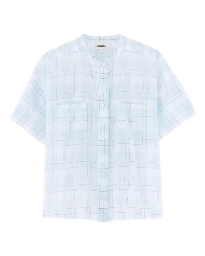 Bellerose Cloe checked shirt - Weiß Weiß