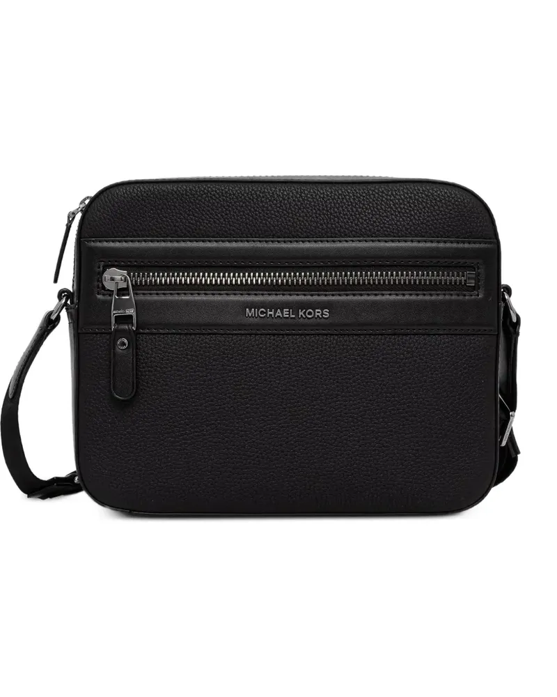 Michael Kors Jet Set Schultertasche mit Logo-Schild - Schwarz Schwarz