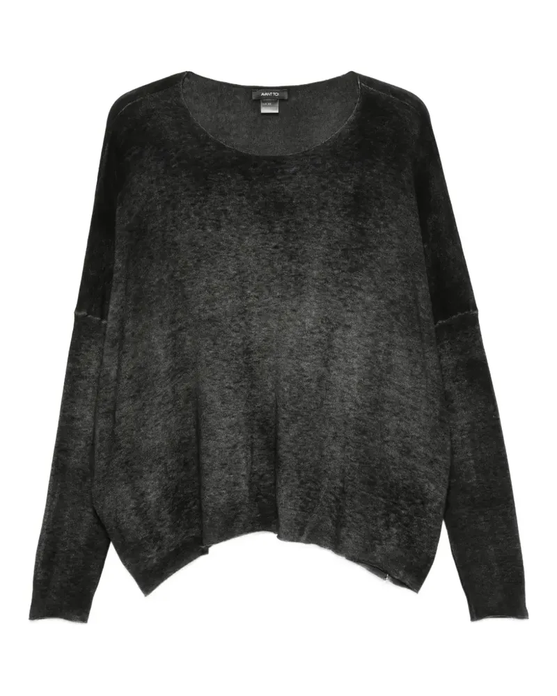 Avant Toi faded-effect sweater - Grau Grau