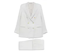 Anzug aus Leinen - Grau