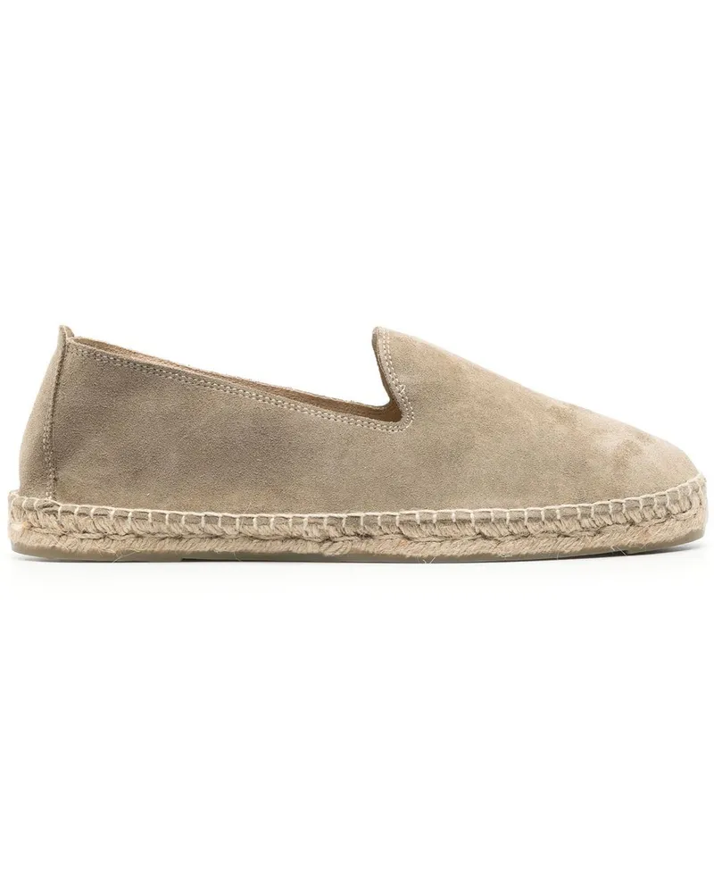 Manebí Espadrilles aus Wildleder - Nude Nude