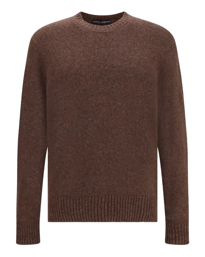 Dolce & Gabbana crew-neck sweater - Braun Braun