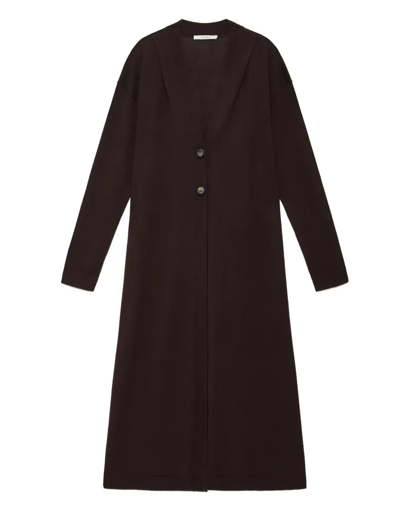 Maliparmi button front coat - Braun Braun