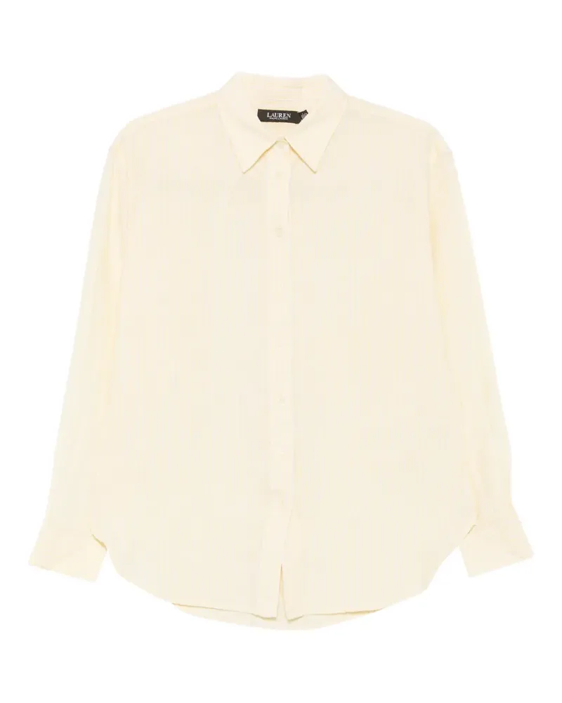 Ralph Lauren striped long-sleeve shirt - Gelb Gelb