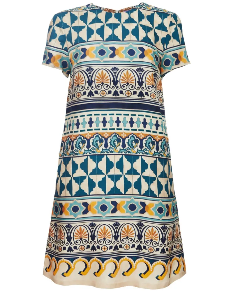 La DoubleJ Swing Minikleid aus Seide - Nude Nude