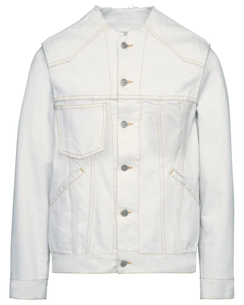 Maison Margiela Selvedge Jeansjacke - Nude Nude