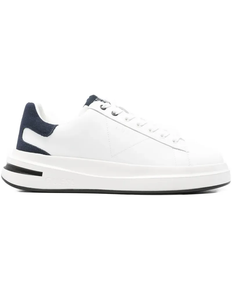 Guess Sneakers mit Kontrasteinsatz - Weiß Weiß