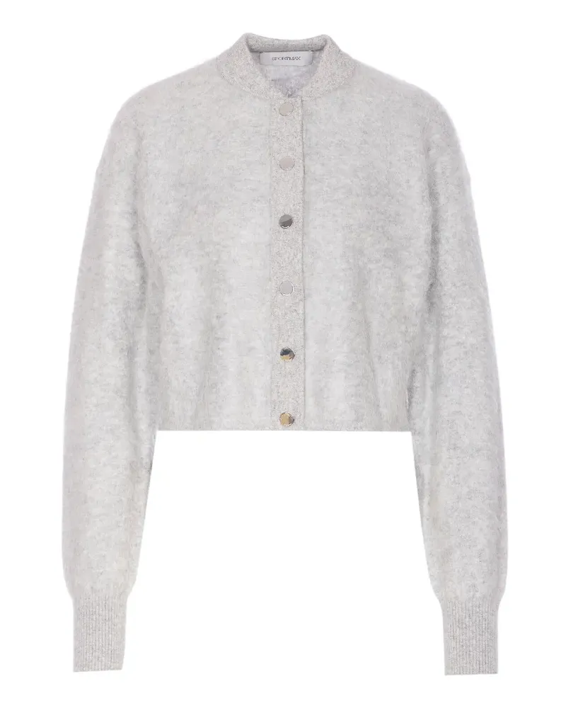 SPORTMAX Ercole Cardigan mit Knöpfen - Grau Grau