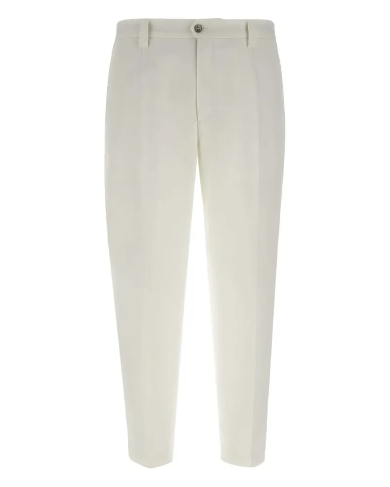 Briglia 1949 Hose mit geradem Bein - Weiß Weiß