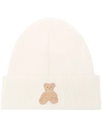 Palm Angels Bear in Mind Beanie Weiß