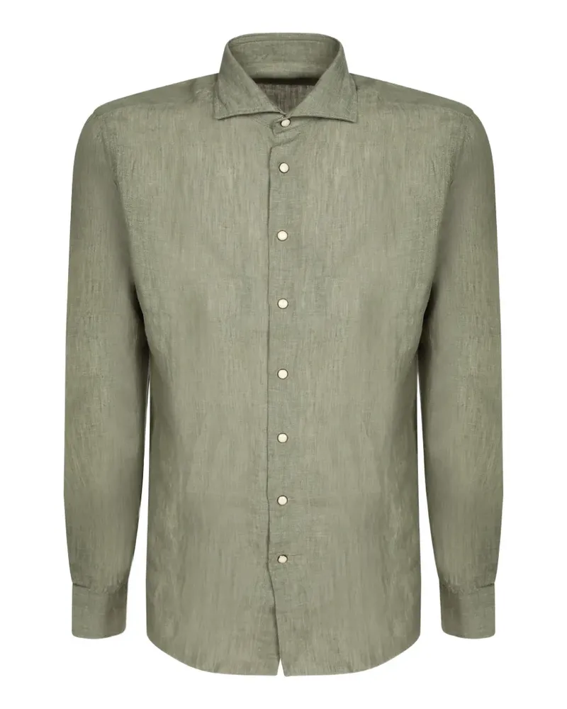 Dell'oglio long-sleeve button-up shirt - Grün Grün