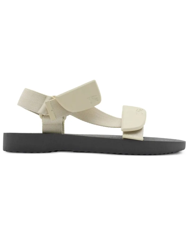 Burberry Trek Sandalen mit Klettverschluss - Nude Nude