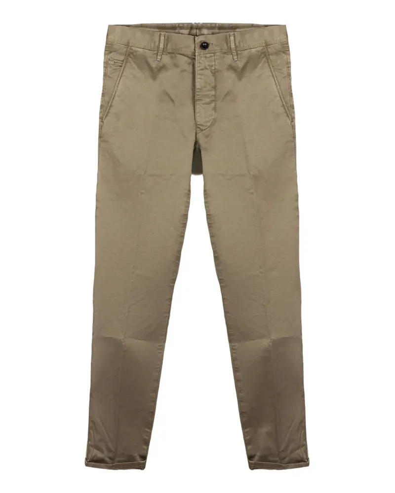 Incotex slim-fit chino trousers - Grün Grün