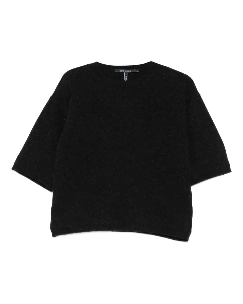 Sofie D'Hoore Pullover mit kurzen Ärmeln - Grau Grau