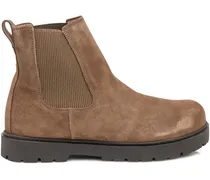 Chelsea-Boots aus Wildleder - Braun