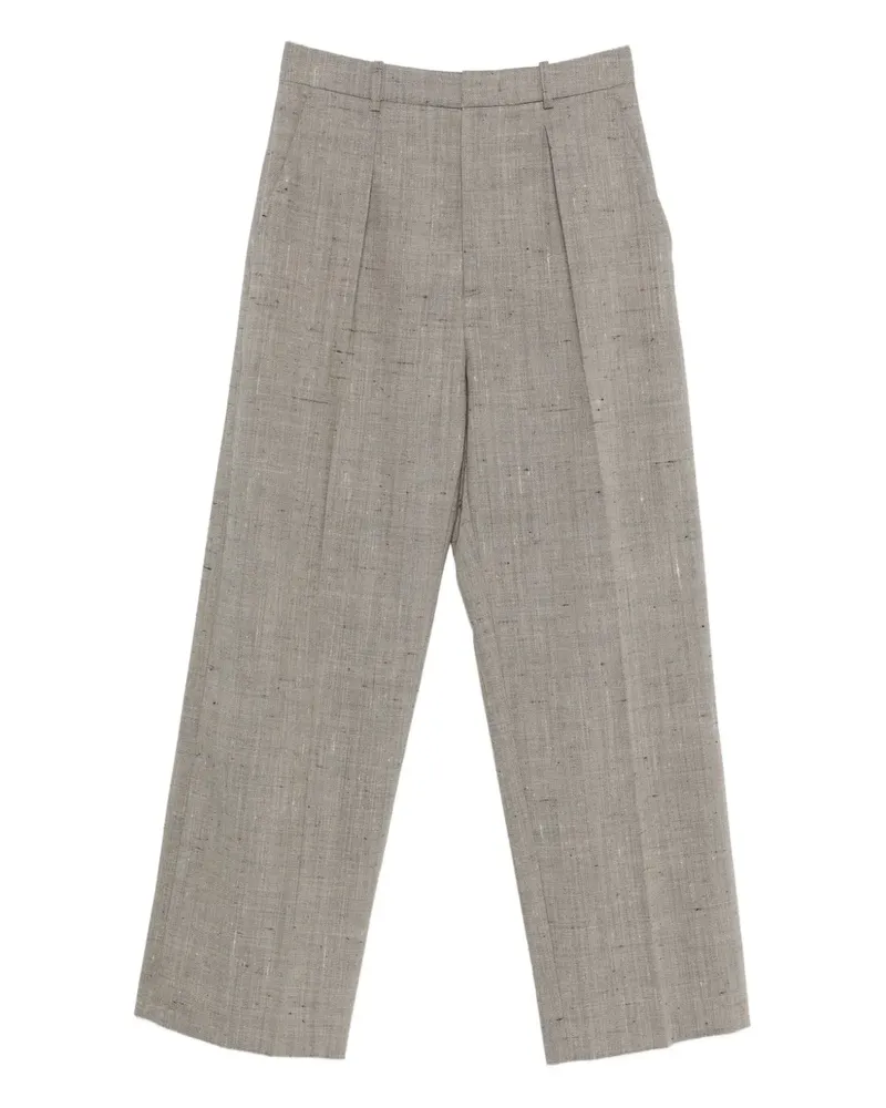 TELA pleated trousers - Grau Grau