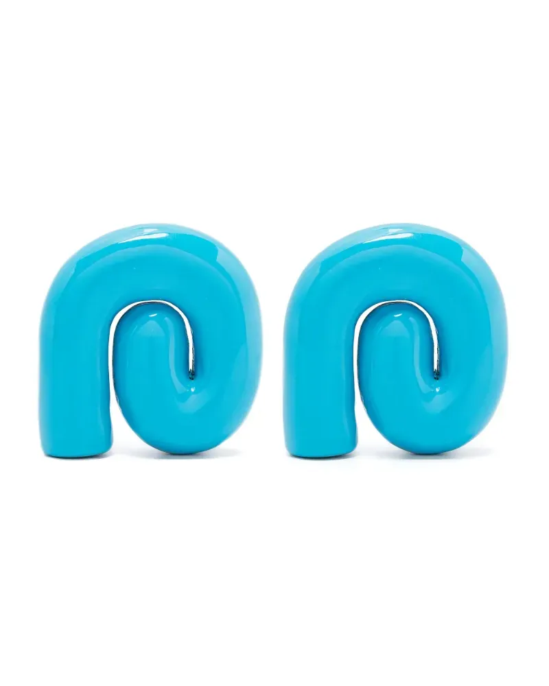 UNCOMMON MATTERS Nimbus Ohrringe - Blau Blau