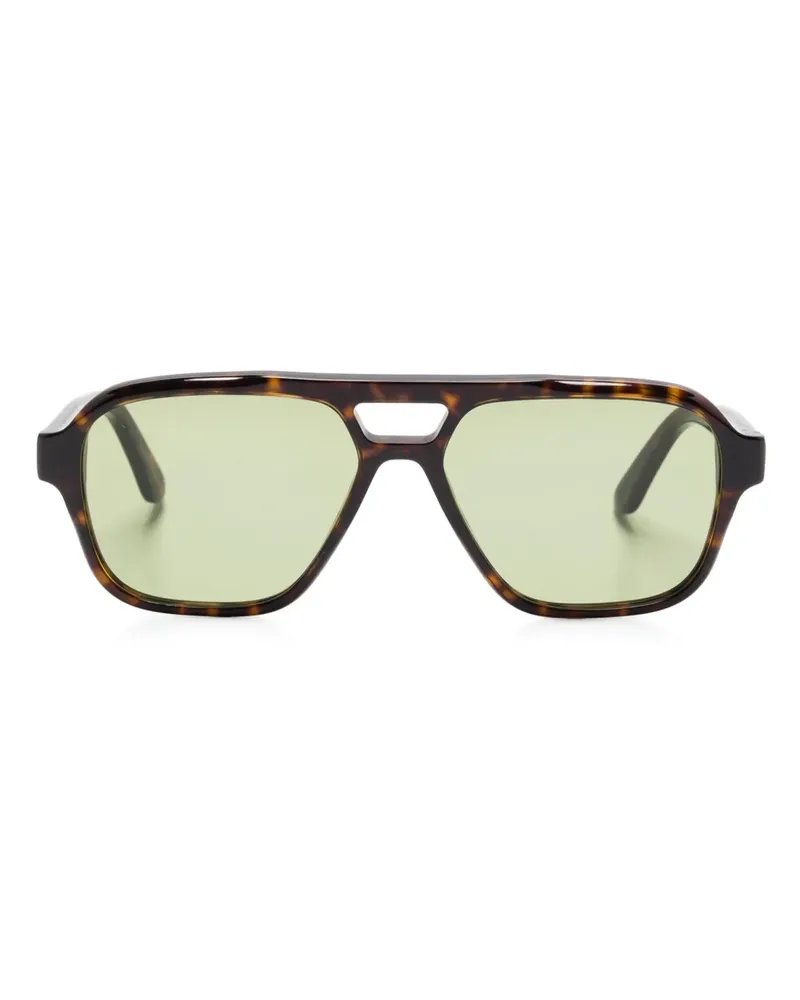 RETROSUPERFUTURE Maneval Sonnenbrille - Braun Braun