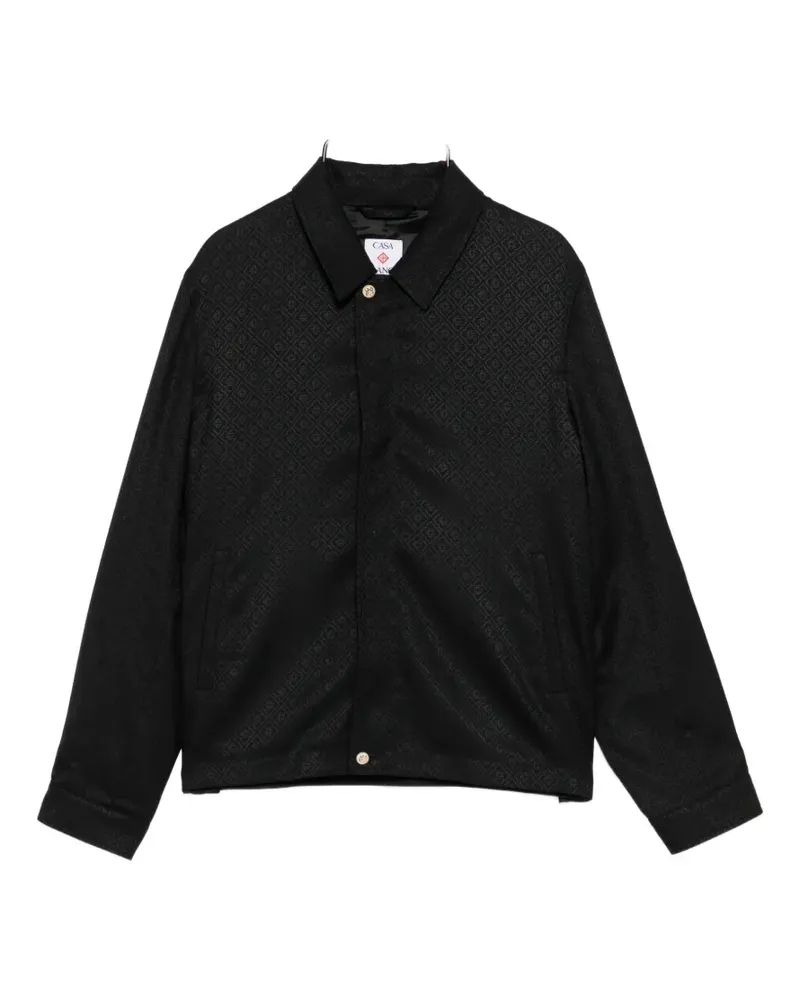 Casablanca Paris monogram jacket - Schwarz Schwarz
